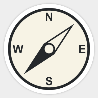 Compass Sticker